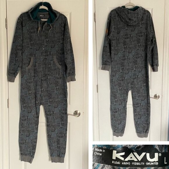 Kavu onesie One Der Suit One Piece Hoodie Jumpsuit - 35404
